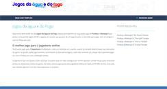 Desktop Screenshot of jogosdaaguaedofogo.com